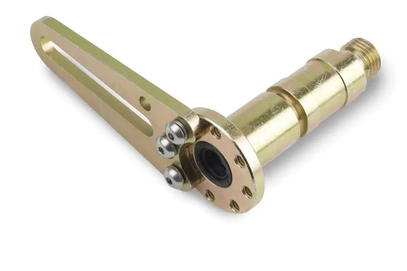 Lokar Aode/4R70W Transmission Selector Shaft Flange & Arm – 5/16" Slot Configuration 1