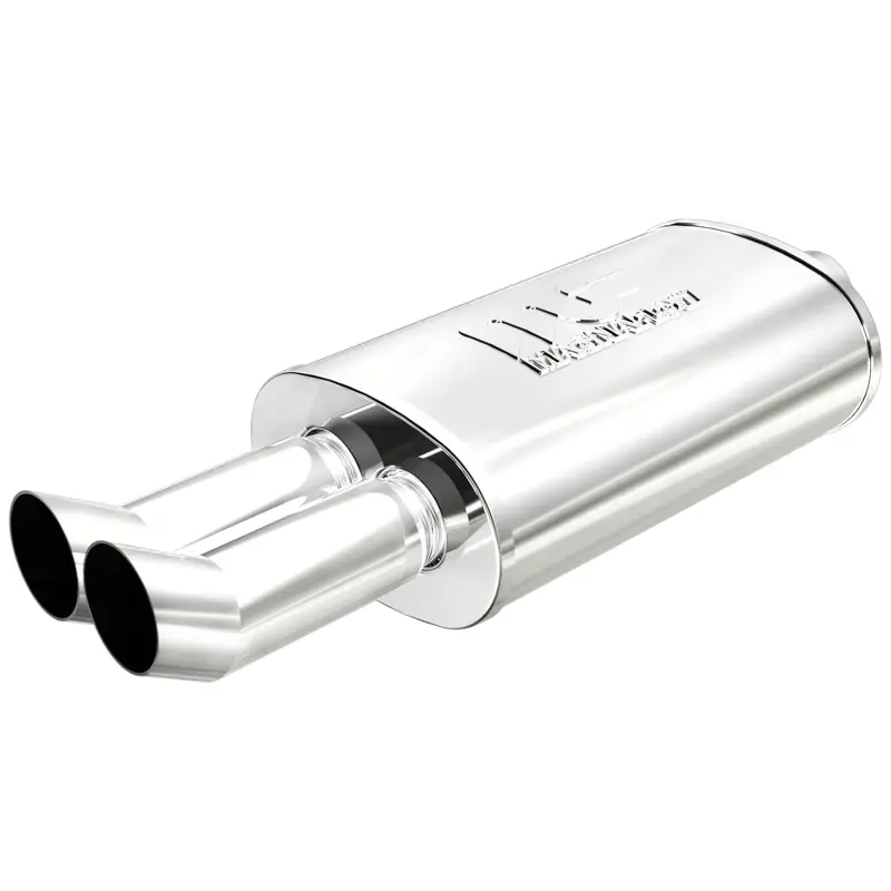Magnaflow 14801 Universal Performance Muffler With Integrated Tip – 2.25-Inch Inlet 1