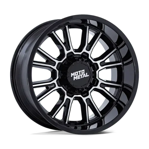 Moto Metal Mo810 Black Machined 18X9-Inch Wheel – 8X170 Bolt Pattern, 1Mm Offset 1