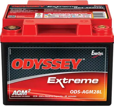Odyssey Ods-Agm28L Agm Battery – 330 Cca, 480 Ca, M6 Female Terminals 1