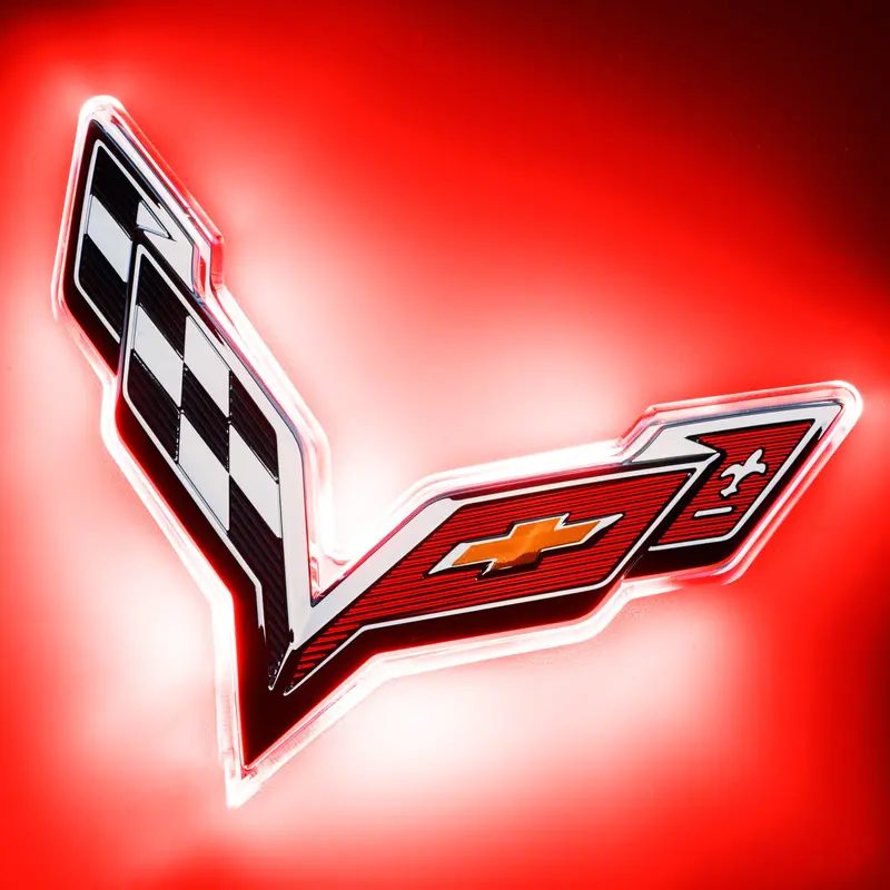 Oracle Lighting 3655-003 Illuminated Red Rear Emblem – Dual-Intensity Led Design 1