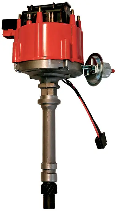 Proform 67081 Hei Distributor With Built-In Coil – Red Cap, Designed For Chevy Inline-6 Engines 1