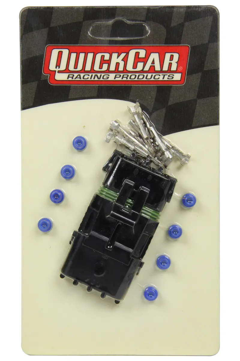 Quickcar Racing 4-Pin Electrical Connector Kit – Race-Ready Wiring Solution (50-342) 1