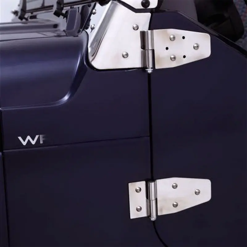 Rampage 7441 Stainless Steel Door Hinge Set For Full Or Half Doors 1