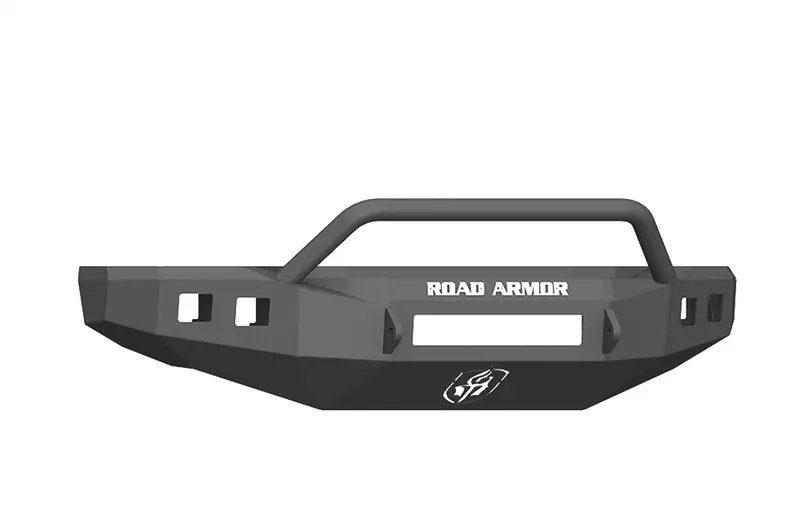 Road Armor Stealth Front Bumper – Non-Winch Pre-Runner Design In Satin Black 1