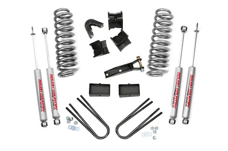 Rough Country 2.5-Inch Suspension Lift Kit With Performance Shocks 1