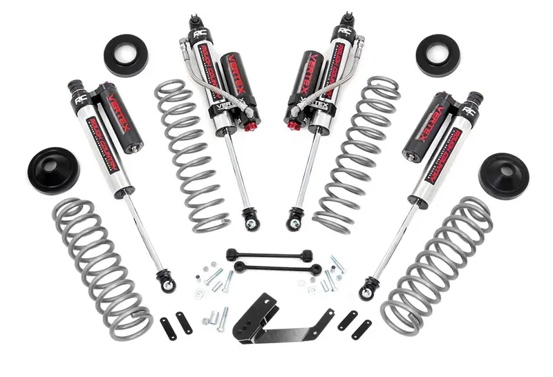 Rough Country 66950 3.25-Inch Lift Kit For 2007–2018 Jeep Jk Unlimited – Includes Vertex Shocks 1