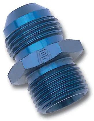 Russell Blue Flare-To-Metric Adapter Fitting: -16An To 16Mm X 1.5 Thread 1