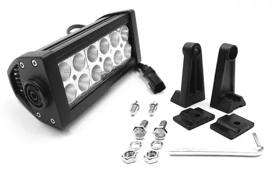 Southern Truck 72075 6-Inch Double-Row Led Light Bar – Chrome Housing, Flood/Spot Combo, 36W, 3240 Lumens 1