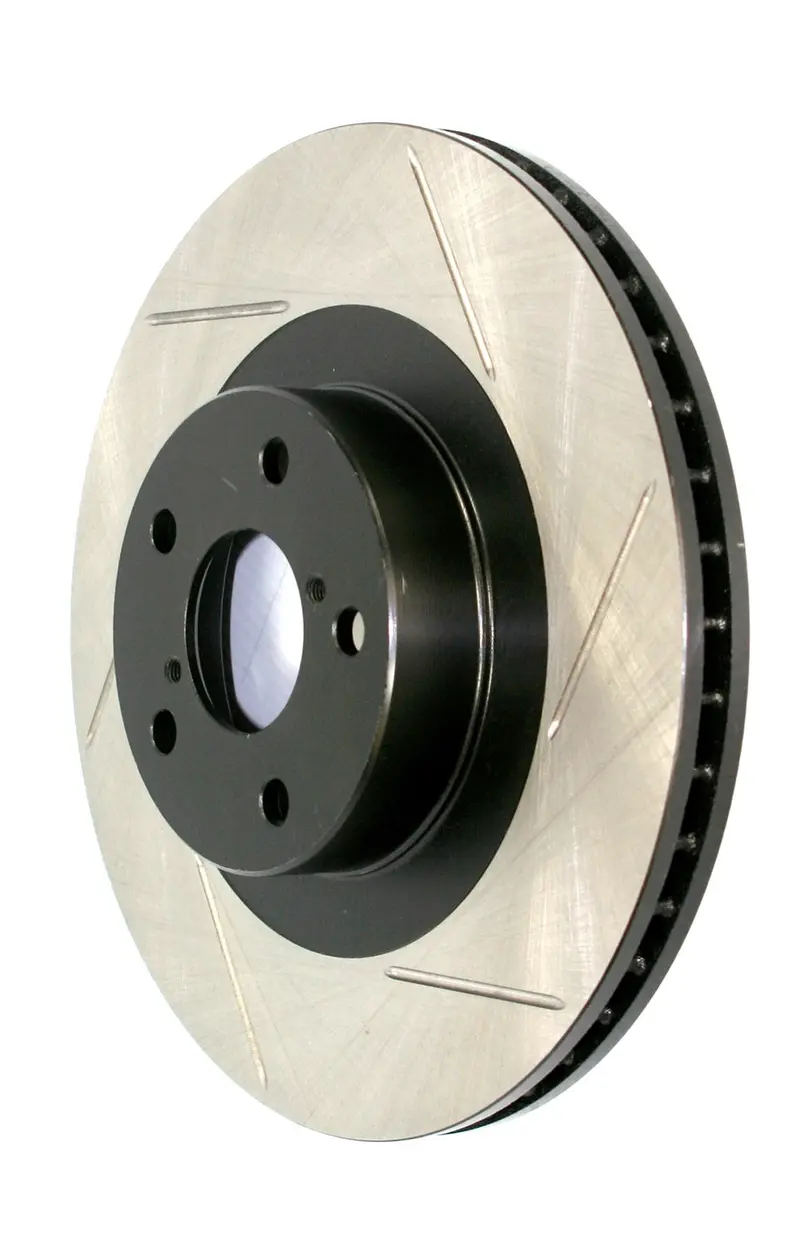 Stoptech 126.42056Sl Slotted Sport Brake Rotor – Front Left Position 1