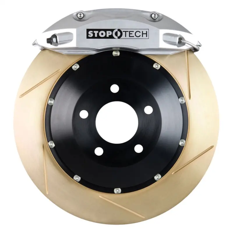 Stoptech 83.427.4300.63 Big Brake Kit – Two-Piece Front Rotors For High-Performance Stopping Power 1