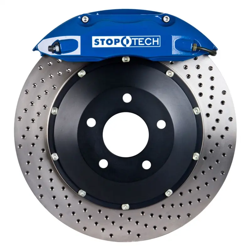 Stoptech Big Brake Upgrade – Two-Piece Front Rotor Kit (Part #83.336.4600.22) 1