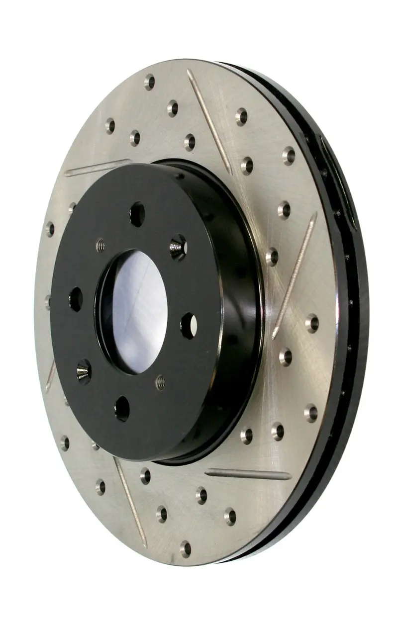 Stoptech Sport Drilled And Slotted Rear Left Brake Rotor – Model 127.22029L 1