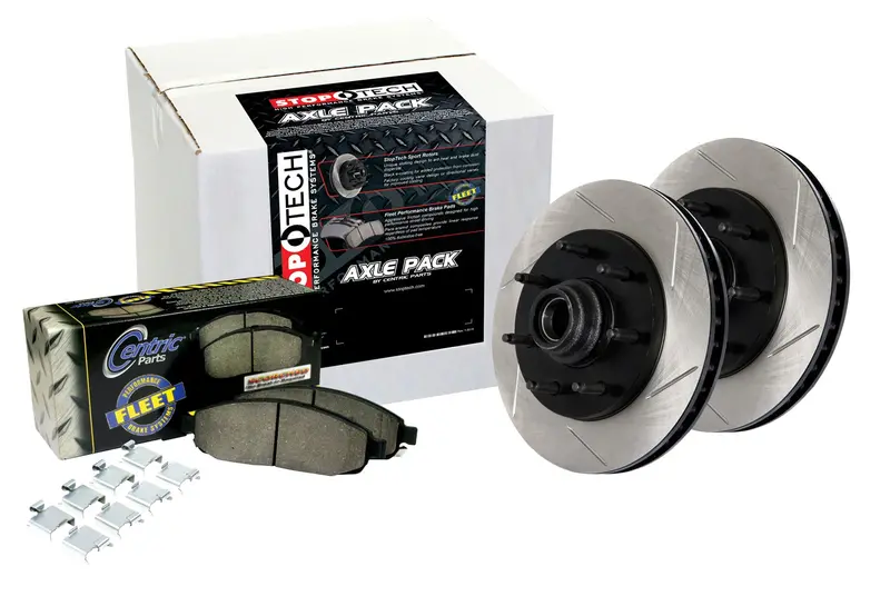 Stoptech Truck Axle Pack – Slotted Front Brake Rotors, Part Number 970.67003 1