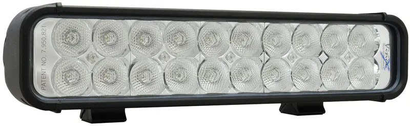 Vision X Xmitter 12-Inch Led Light Bar – Black, 20 X 3W Flood Beam 1