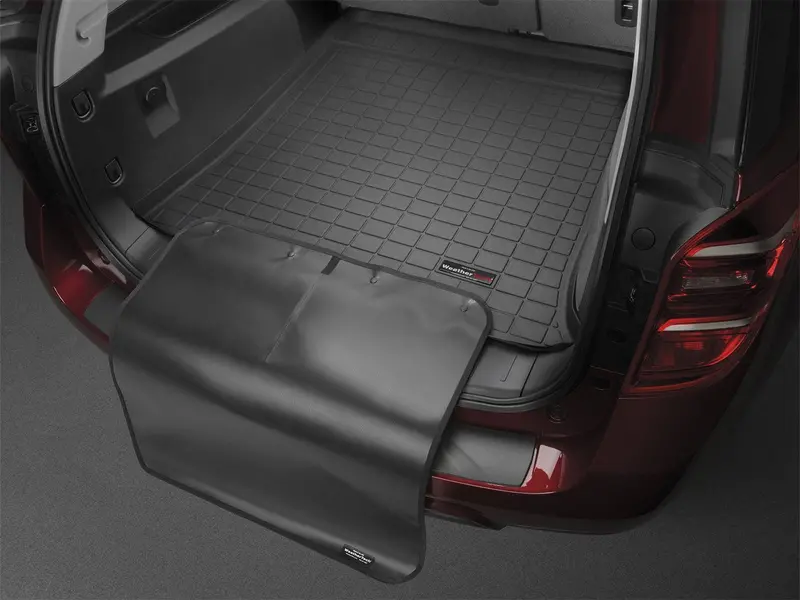 Weathertech 421270Sk Custom-Fit Cargo Liner With Rear Bumper Protector – Gray (Third-Row Config) 1