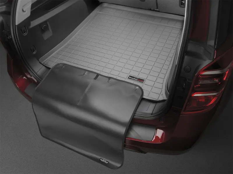 Weathertech Cargo Liner With Bumper Protector – Gray, Custom-Fit, Model 421392Sk 1