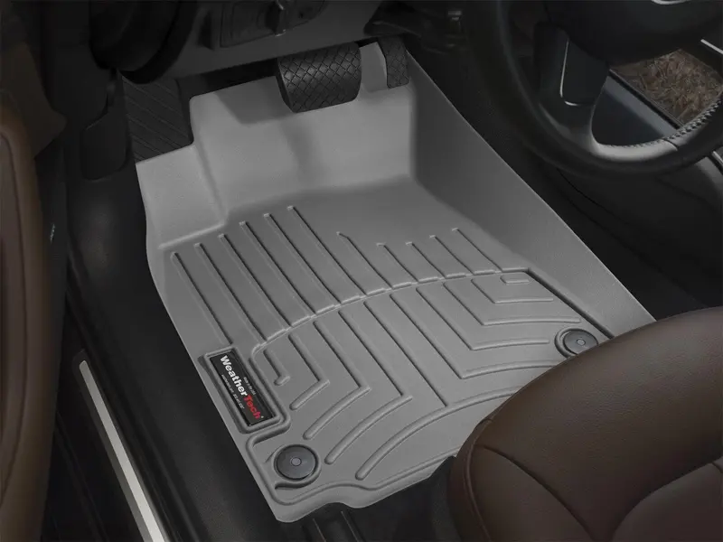 Weathertech Digitalfit Gray Front Row Floor Liners For Precise Vehicle Fit 1