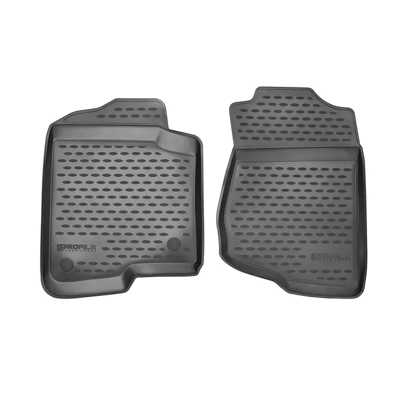 Westin Profile Black Floor Liners – Front Pair, Custom Fit 1